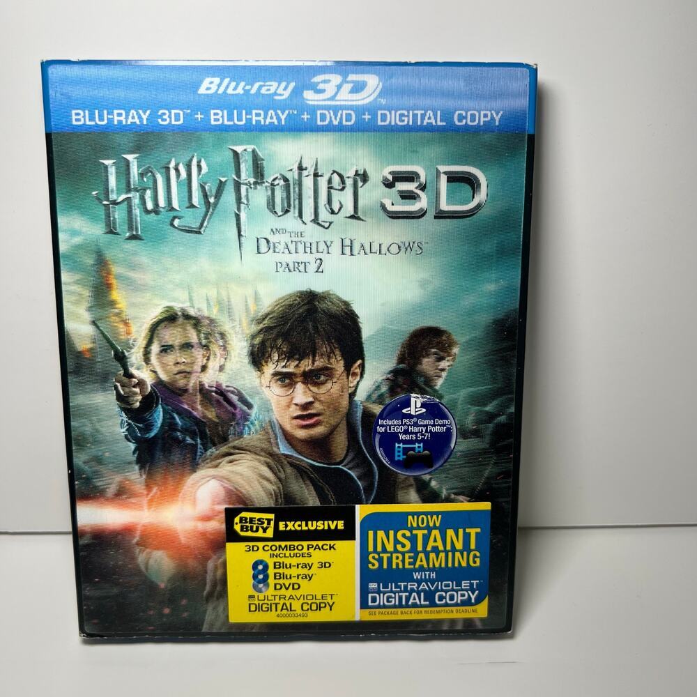 Harry Potter and the Deathly Hallows Part 2 Blu‎ Ray NIP Sealed
